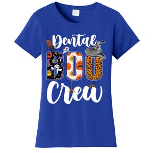 Dental Boo Crew Ghost Funny Dentist And Assistants Halloween Gift Women's T-Shirt