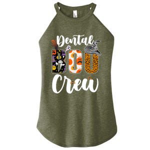 Dental Boo Crew Ghost Funny Dentist And Assistants Halloween Gift Women's Perfect Tri Rocker Tank