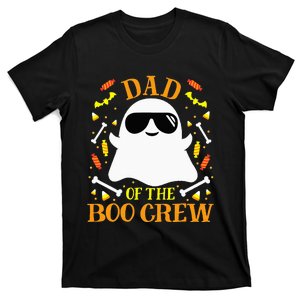 Dad Boo Crew Ghost Matching Family Set Group Halloween T-Shirt