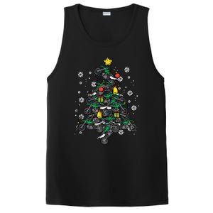 Dirt Bikes Christmas Tree Xmas Pajamas Pjs Motocross Boy Great Gift PosiCharge Competitor Tank