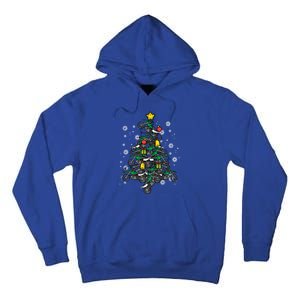 Dirt Bikes Christmas Tree Xmas Pajamas Pjs Motocross Boy Great Gift Tall Hoodie