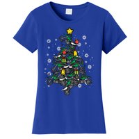 Dirt Bikes Christmas Tree Xmas Pajamas Pjs Motocross Boy Great Gift Women's T-Shirt