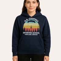 D. B. Coopers Skydiving School Portland, Oregon Funny Hoodie