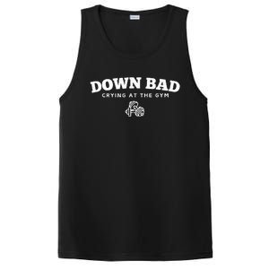 Down Bad Crying At The Gym PosiCharge Competitor Tank