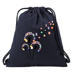 Dandelion Billiard Cute Billiard Player Snooker Gift Drawstring Bag