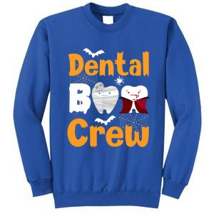 Dental Boo Crew Halloween Funny Dentist Assistant Gift Sweatshirt