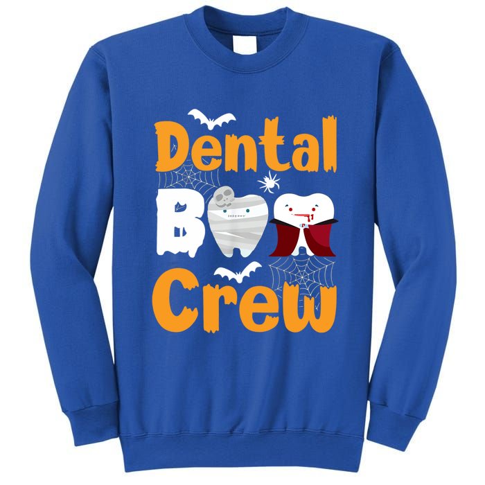 Dental Boo Crew Halloween Funny Dentist Assistant Gift Sweatshirt