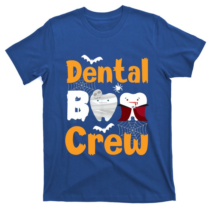 Dental Boo Crew Halloween Funny Dentist Assistant Gift T-Shirt