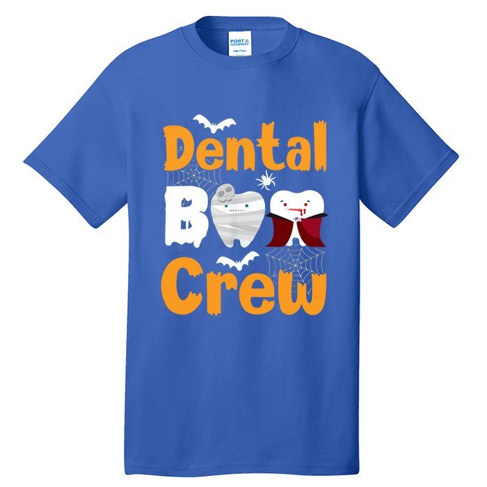 Dental Boo Crew Halloween Funny Dentist Assistant Gift Tall T-Shirt