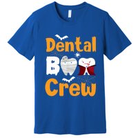 Dental Boo Crew Halloween Funny Dentist Assistant Gift Premium T-Shirt