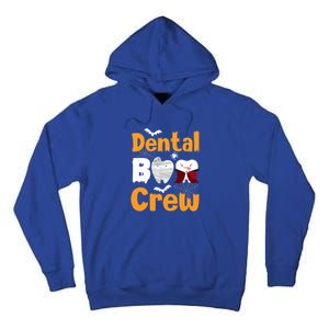 Dental Boo Crew Halloween Funny Dentist Assistant Gift Tall Hoodie