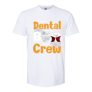 Dental Boo Crew Halloween Funny Dentist Assistant Gift Softstyle CVC T-Shirt