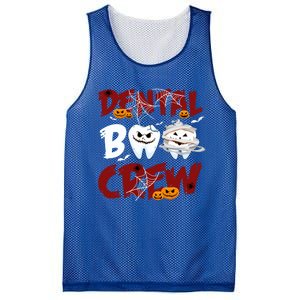 Dental Boo Crew Halloween Funny Dentist Assistant Gift Mesh Reversible Basketball Jersey Tank