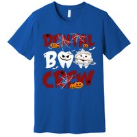 Dental Boo Crew Halloween Funny Dentist Assistant Gift Premium T-Shirt