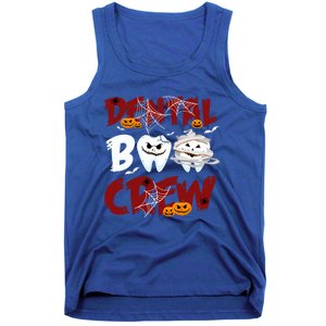 Dental Boo Crew Halloween Funny Dentist Assistant Gift Tank Top