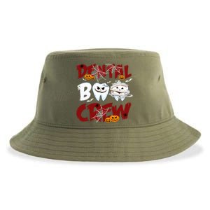 Dental Boo Crew Halloween Funny Dentist Assistant Gift Sustainable Bucket Hat