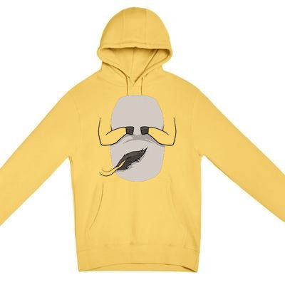 Donkey Body Costume Easy Halloween Funny Gift Cute Premium Pullover Hoodie