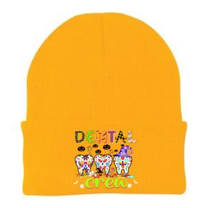 Dental Boo Crew Halloween Funny Dentist Assistant Gift Knit Cap Winter Beanie