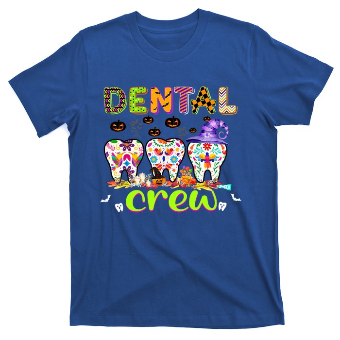 Dental Boo Crew Halloween Funny Dentist Assistant Gift T-Shirt