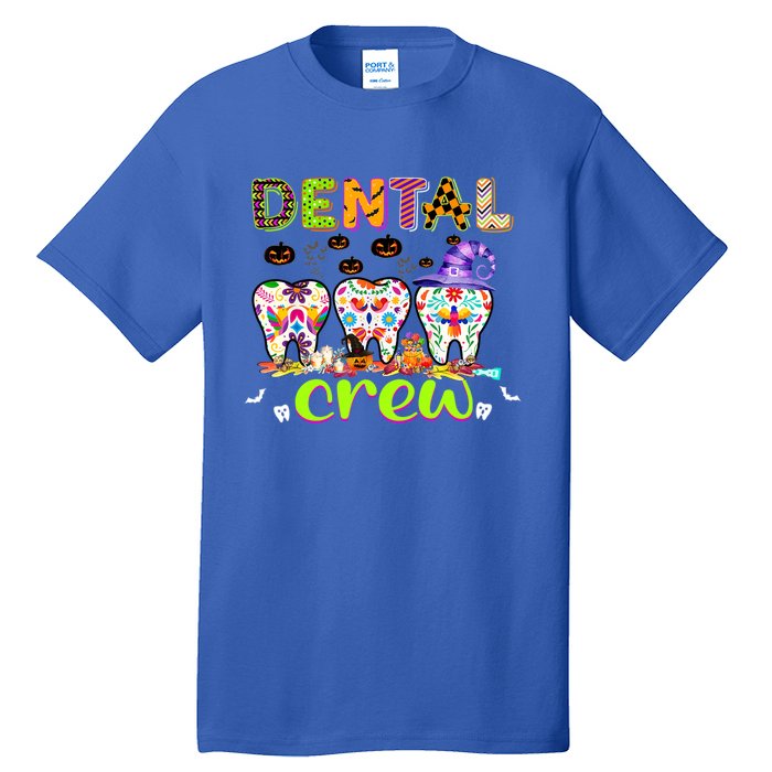 Dental Boo Crew Halloween Funny Dentist Assistant Gift Tall T-Shirt