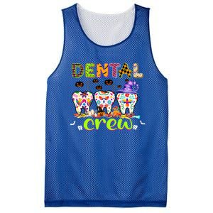 Dental Boo Crew Halloween Funny Dentist Assistant Gift Mesh Reversible Basketball Jersey Tank