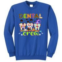 Dental Boo Crew Halloween Funny Dentist Assistant Gift Tall Sweatshirt