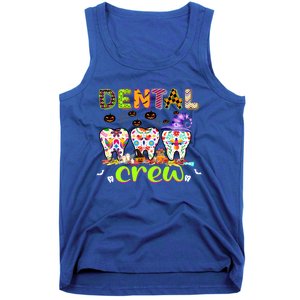 Dental Boo Crew Halloween Funny Dentist Assistant Gift Tank Top