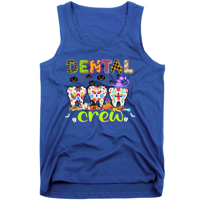 Dental Boo Crew Halloween Funny Dentist Assistant Gift Tank Top