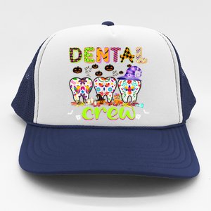 Dental Boo Crew Halloween Funny Dentist Assistant Gift Trucker Hat