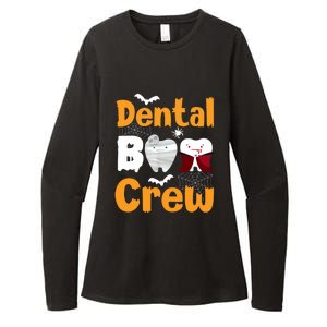 Dental Boo Crew Halloween Funny Dentist Assistant Gift Womens CVC Long Sleeve Shirt