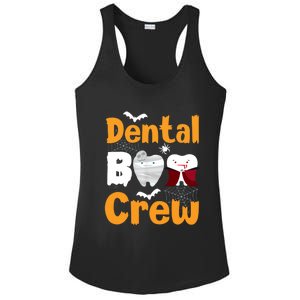 Dental Boo Crew Halloween Funny Dentist Assistant Gift Ladies PosiCharge Competitor Racerback Tank