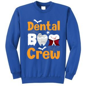 Dental Boo Crew Halloween Funny Dentist Assistant Gift Sweatshirt