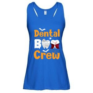 Dental Boo Crew Halloween Funny Dentist Assistant Gift Ladies Essential Flowy Tank