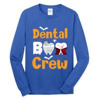 Dental Boo Crew Halloween Funny Dentist Assistant Gift Tall Long Sleeve T-Shirt