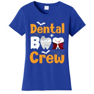 Dental Boo Crew Halloween Funny Dentist Assistant Gift Women's T-Shirt