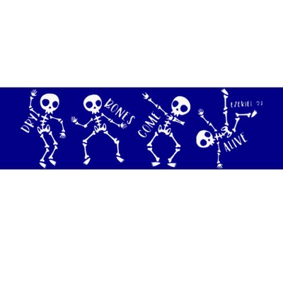 Dry B.ones Come Alive Relaxed Funny Skeleton Dancing Bumper Sticker