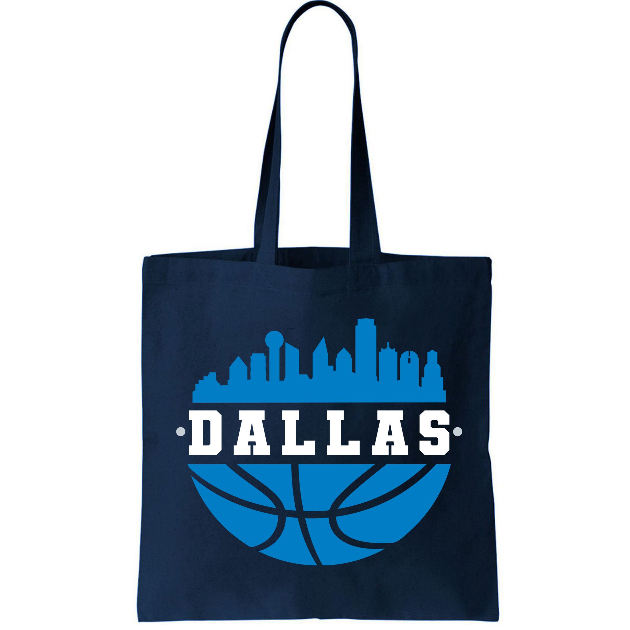 Dallas Basketball City Skyline Bag