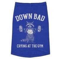 Down Bad Crying At The Gym Racoon Doggie Tank