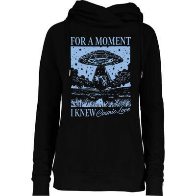 Down Bad Cosmic Love The Tortured Poets Womens Funnel Neck Pullover Hood