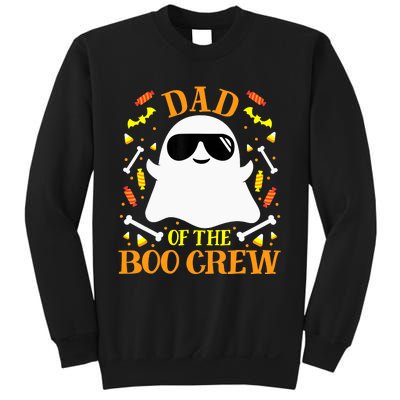 Dad Boo Crew Ghost Matching Family Set Groups Halloween Sweatshirt