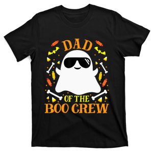 Dad Boo Crew Ghost Matching Family Set Groups Halloween T-Shirt