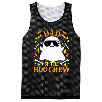 Dad Boo Crew Ghost Matching Family Set Groups Halloween Mesh Reversible Basketball Jersey Tank