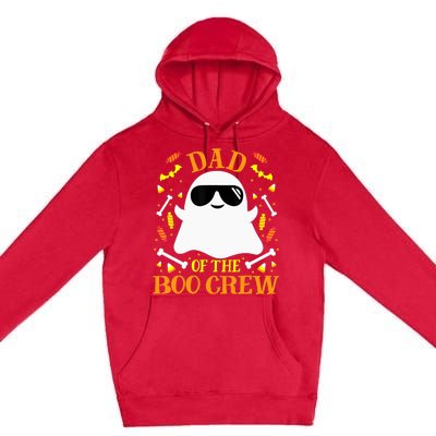 Dad Boo Crew Ghost Matching Family Set Groups Halloween Premium Pullover Hoodie