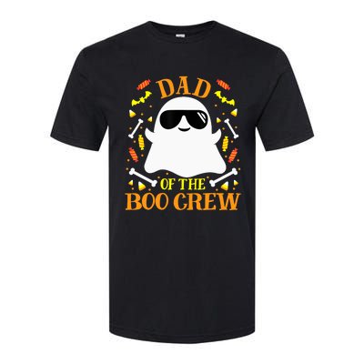 Dad Boo Crew Ghost Matching Family Set Groups Halloween Softstyle CVC T-Shirt