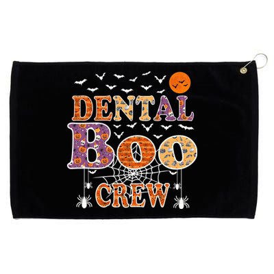 Dental Boo Crew Gift Funny Halloween Costume Gift Grommeted Golf Towel