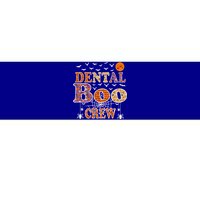 Dental Boo Crew Gift Funny Halloween Costume Gift Bumper Sticker