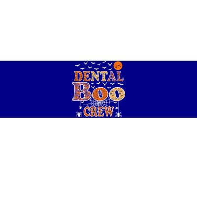 Dental Boo Crew Gift Funny Halloween Costume Gift Bumper Sticker