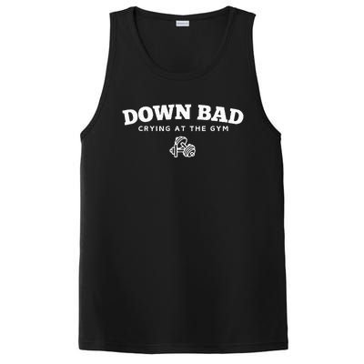 Down Bad Crying At The Gym PosiCharge Competitor Tank