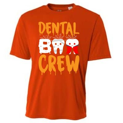 Dental Boo Crew Spooky Halloween Teeth Dental Assistant Cute Gift Cooling Performance Crew T-Shirt