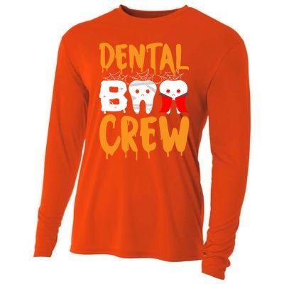 Dental Boo Crew Spooky Halloween Teeth Dental Assistant Cute Gift Cooling Performance Long Sleeve Crew